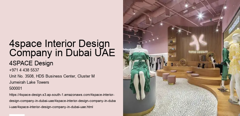 4space Interior Design Company in Dubai UAE