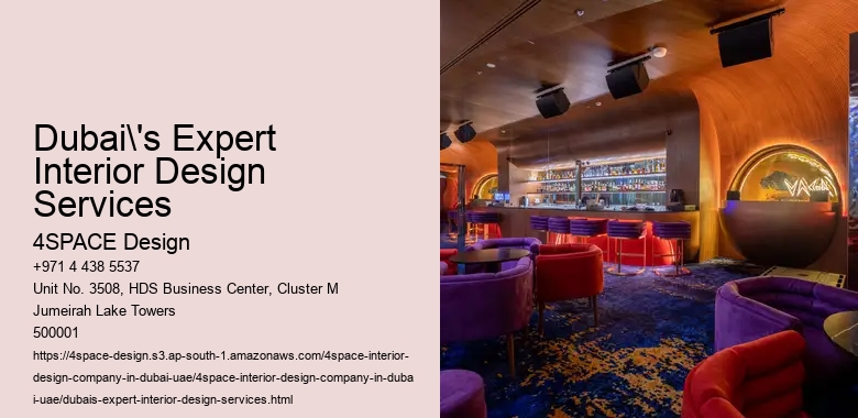 Dubai's Expert Interior Design Services