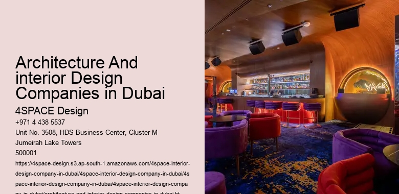 Architecture And interior Design Companies in Dubai